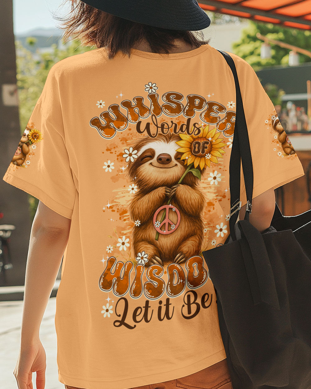 WHISPER WORDS OF WISDOM LET IT BE SLOTH ALL OVER PRINT - TY0609251