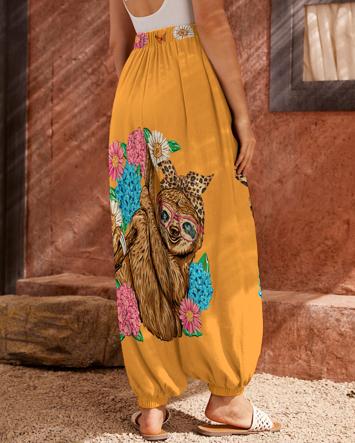 SWEET AND HAPPY SLOTH ALL OVER PRINT - TY0706231