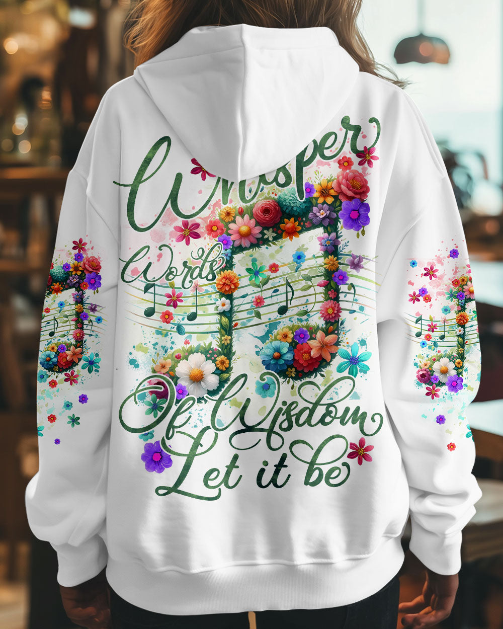 WHISPER WORDS OF WISDOM LET IT BE MUSIC ALL OVER PRINT - TY0711242