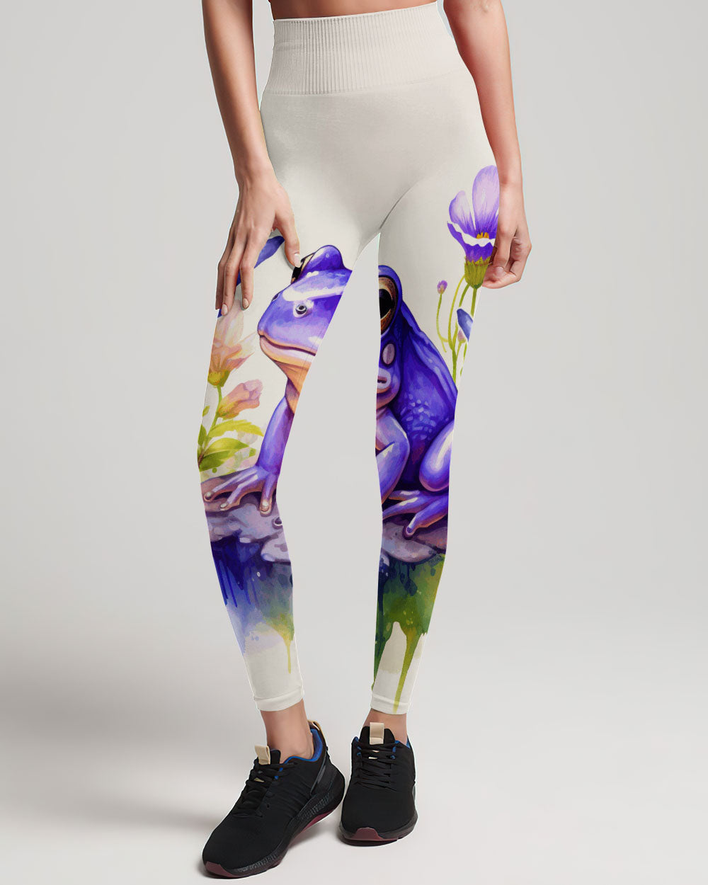 BE YOU THE WORLD WILL ADJUST FROG ALL OVER PRINT - TY0712231