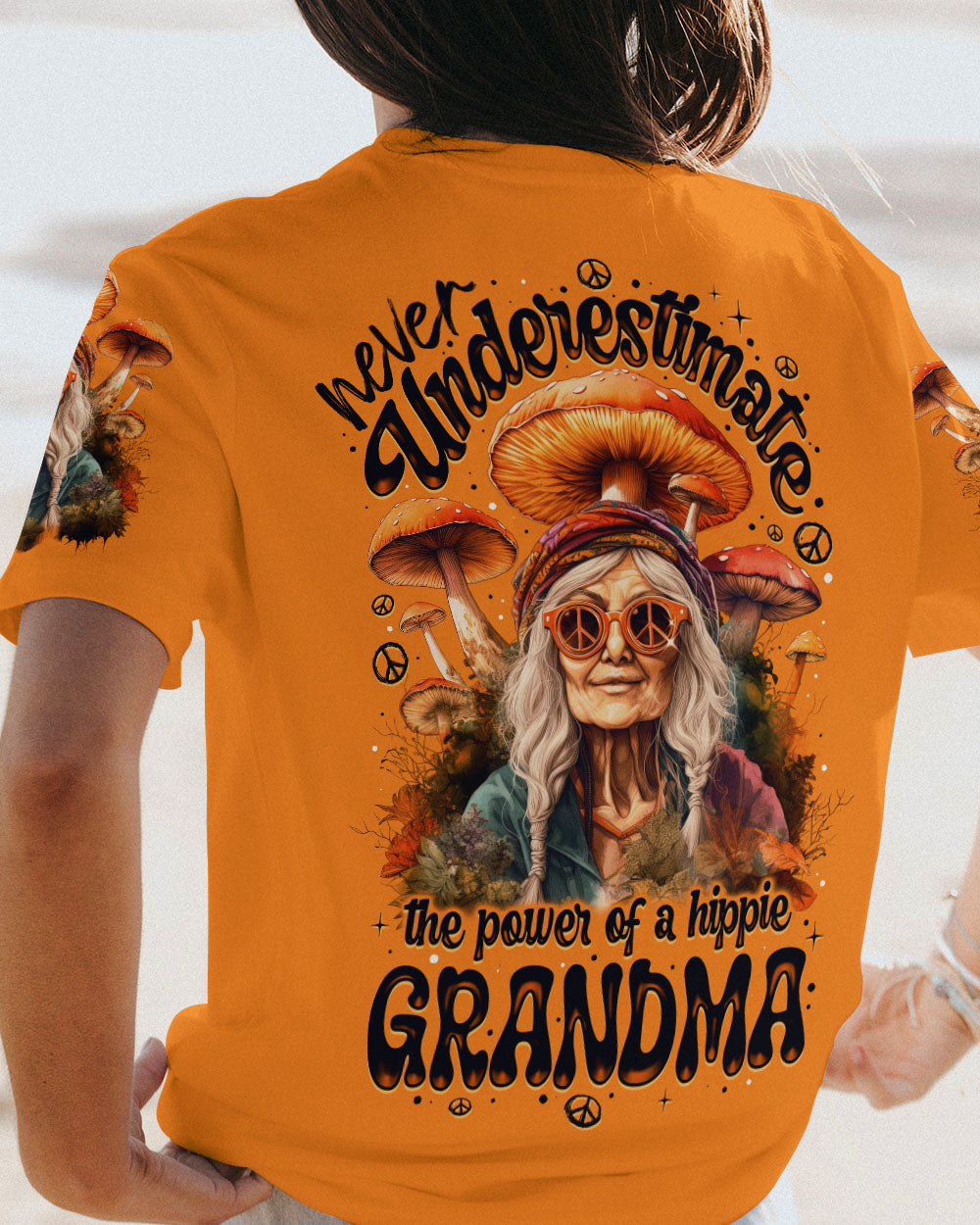 HIPPIE GRANDMA ALL OVER PRINT - TY0809234
