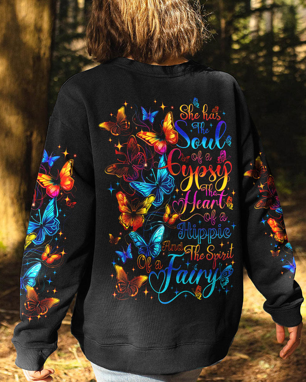 SPIRIT OF A FAIRY BUITTERFLIES ALL OVER PRINT - TY0810241