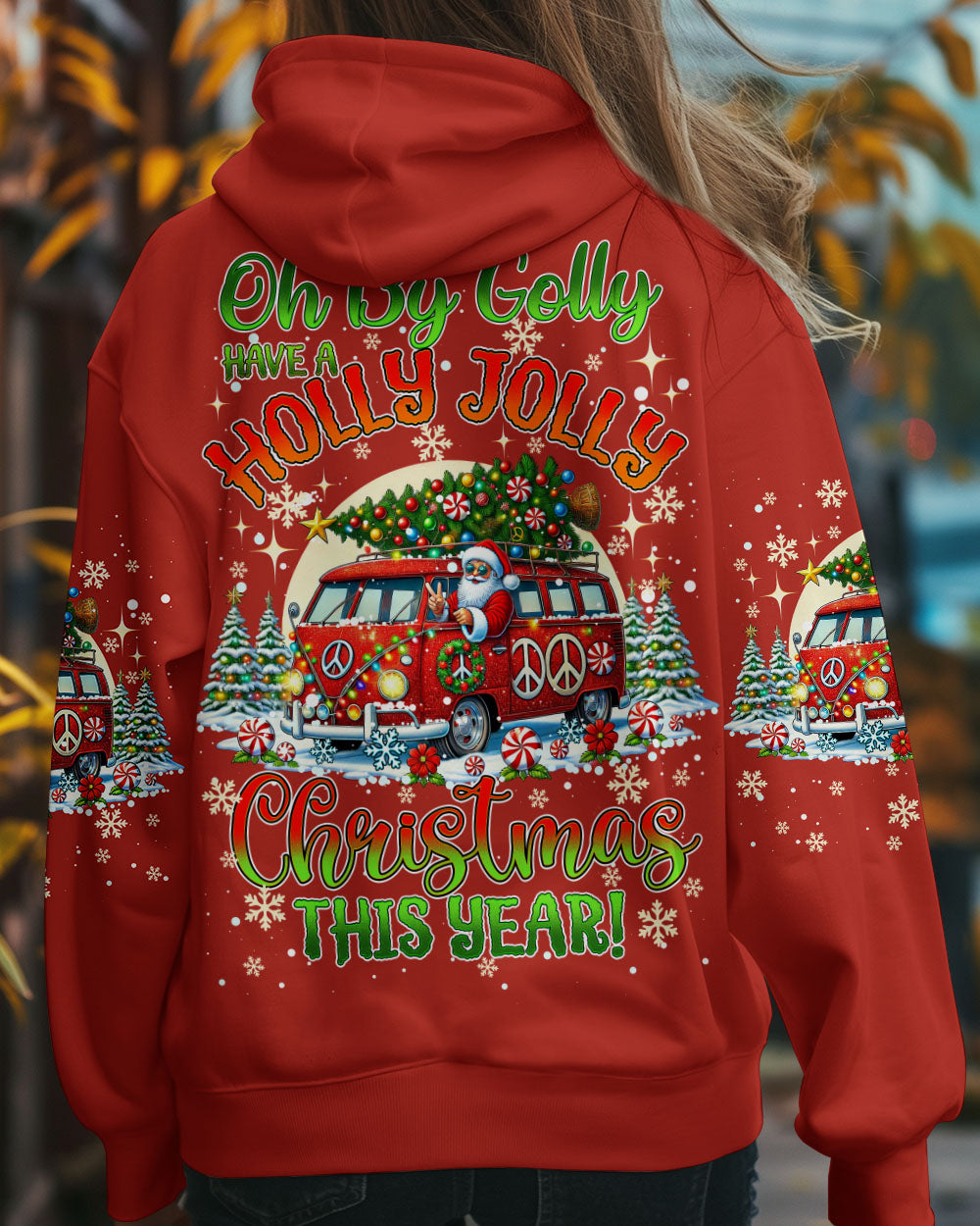 OH BY GOLLY CHRISTMAS ALL OVER PRINT - TY0810242