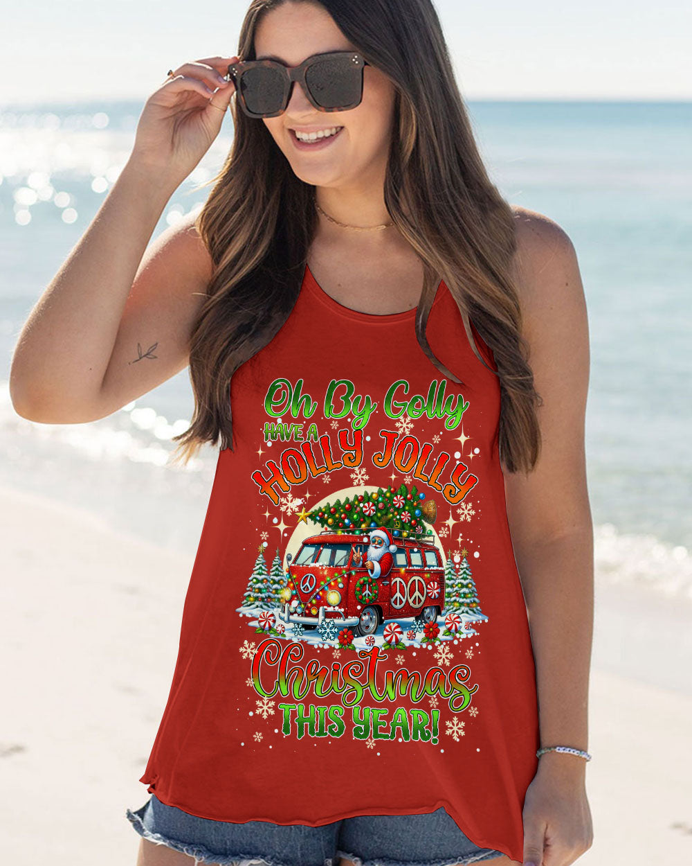 OH BY GOLLY CHRISTMAS ALL OVER PRINT - TY0810242