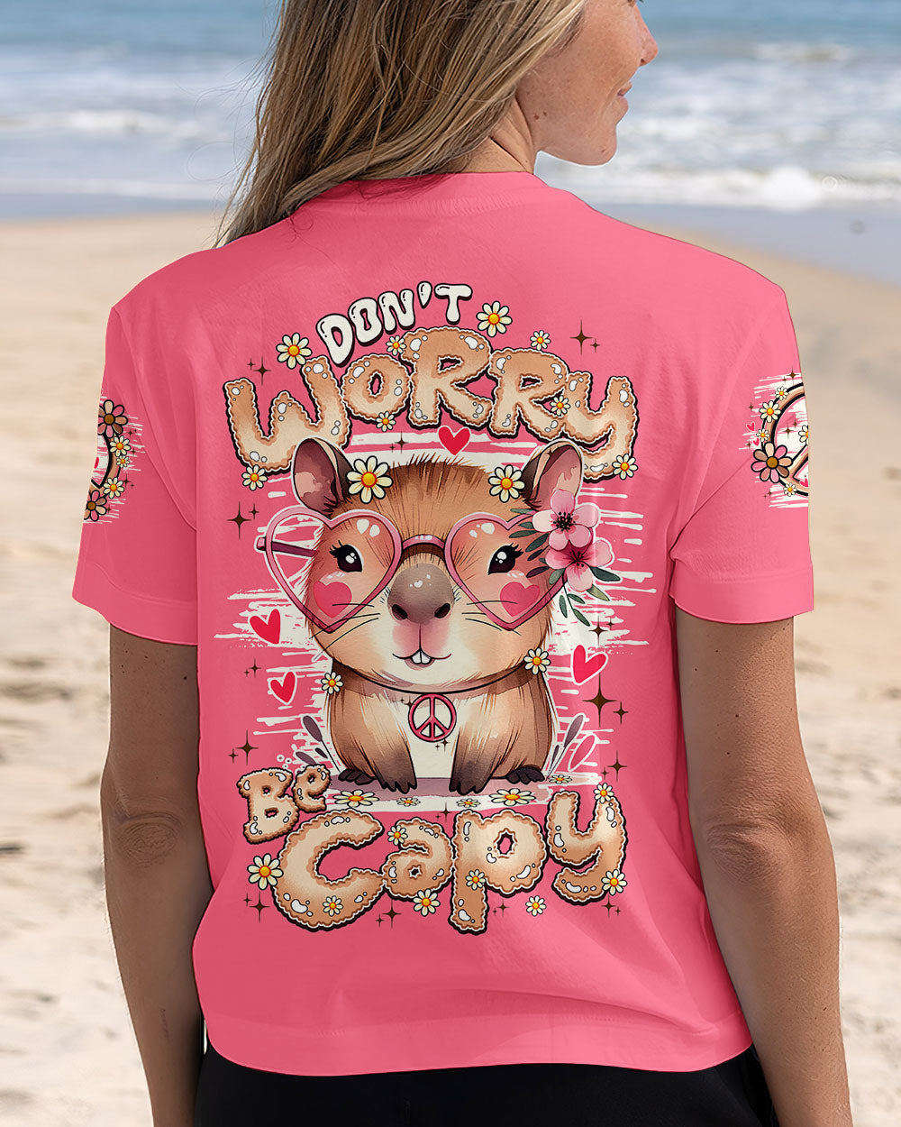 DON'T WORRY BE CAPY ALL OVER PRINT - TY0907251