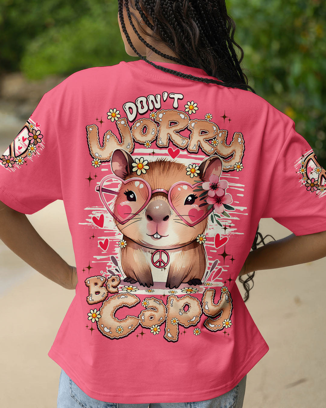 DON'T WORRY BE CAPY ALL OVER PRINT - TY0907251