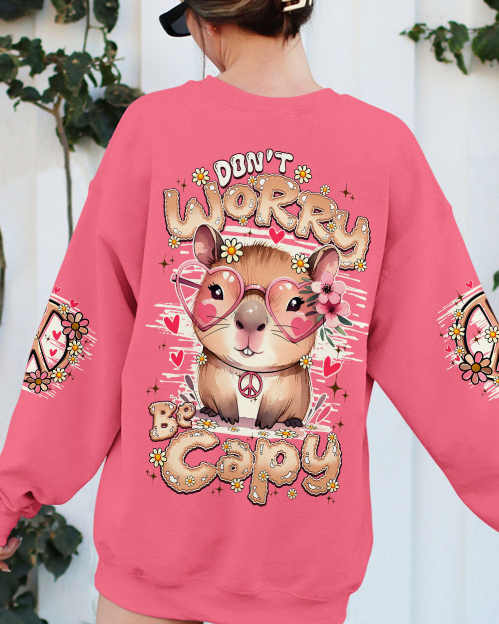 DON'T WORRY BE CAPY ALL OVER PRINT - TY0907251