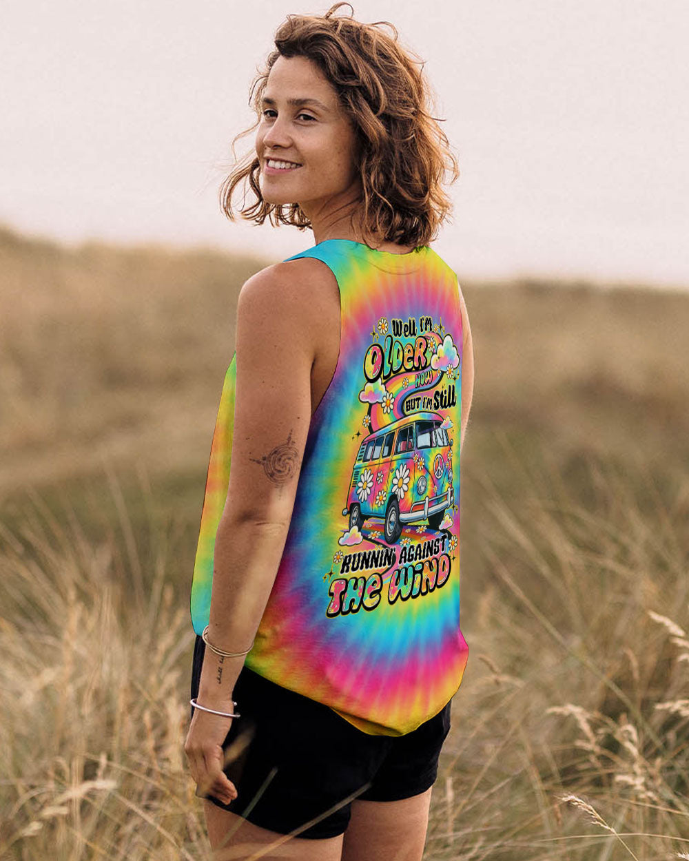 RUNNING AGAINST THE WIND TIE DYE ALL OVER PRINT - TY0908251