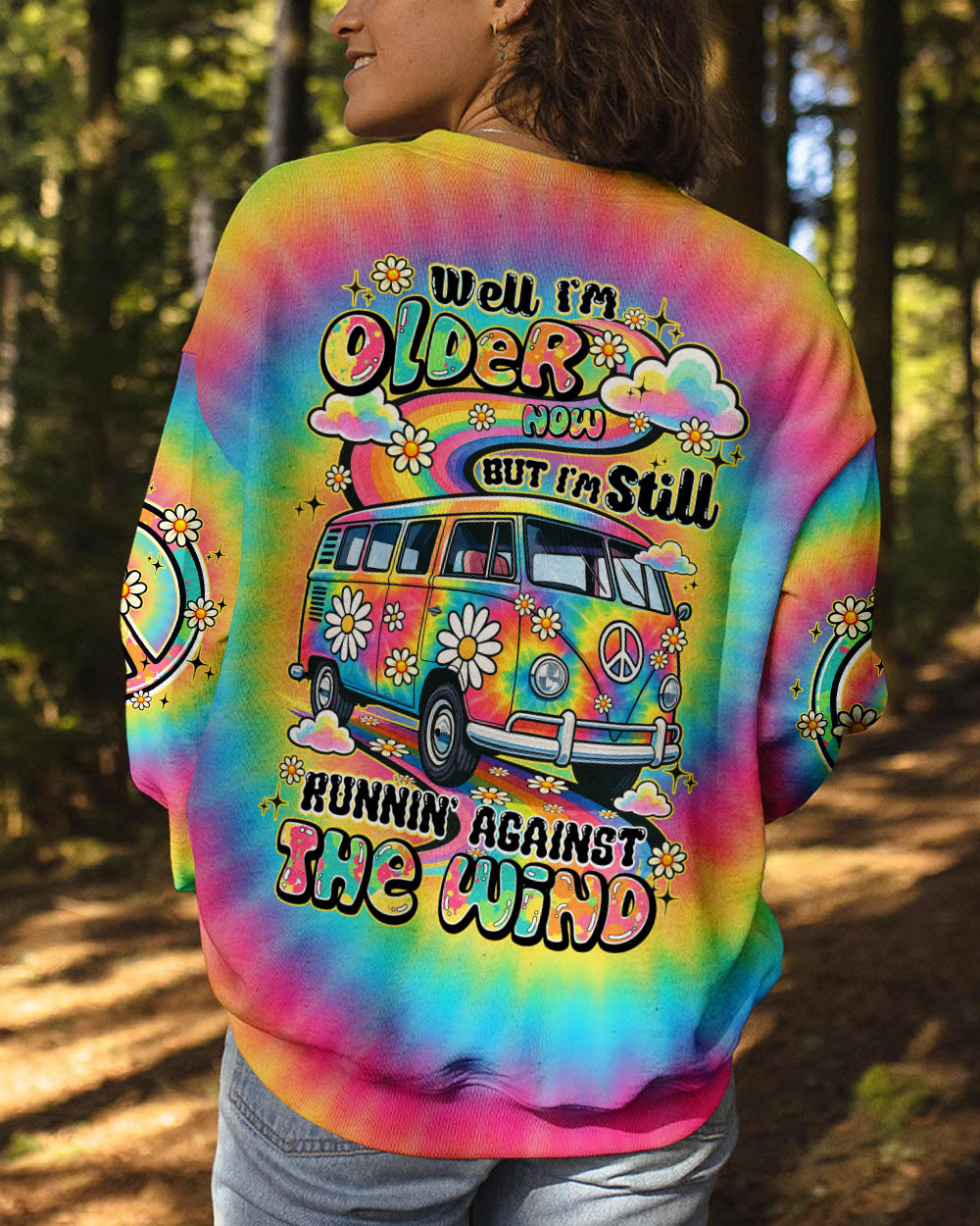 RUNNING AGAINST THE WIND TIE DYE ALL OVER PRINT - TY0908251