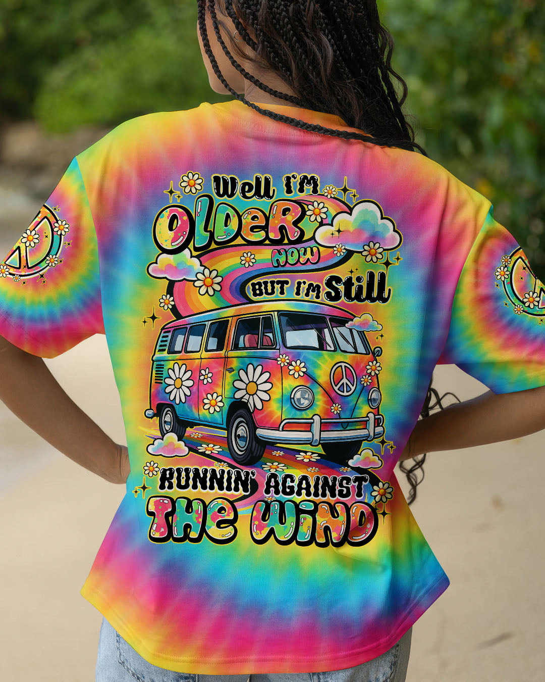 RUNNING AGAINST THE WIND TIE DYE ALL OVER PRINT - TY0908251