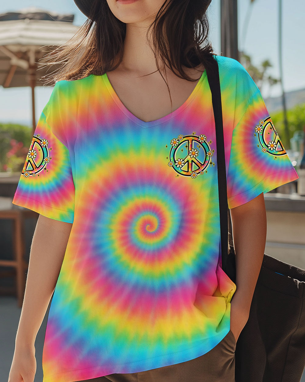 RUNNING AGAINST THE WIND TIE DYE ALL OVER PRINT - TY0908251