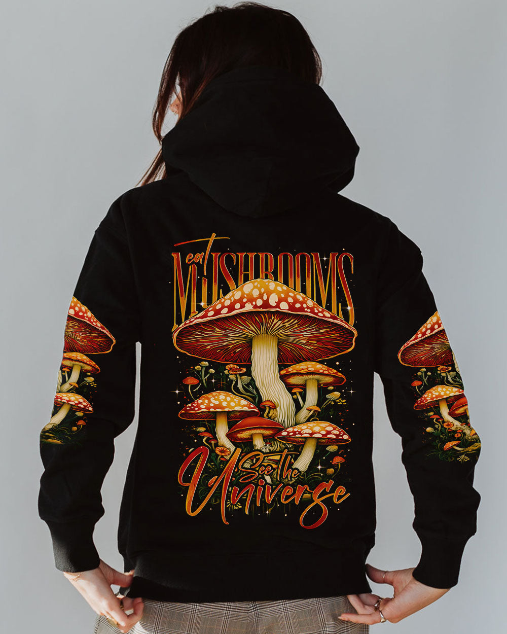 EAT MUSHROOMS SEE THE UNIVERSE ALL OVER PRINT - TY1004243