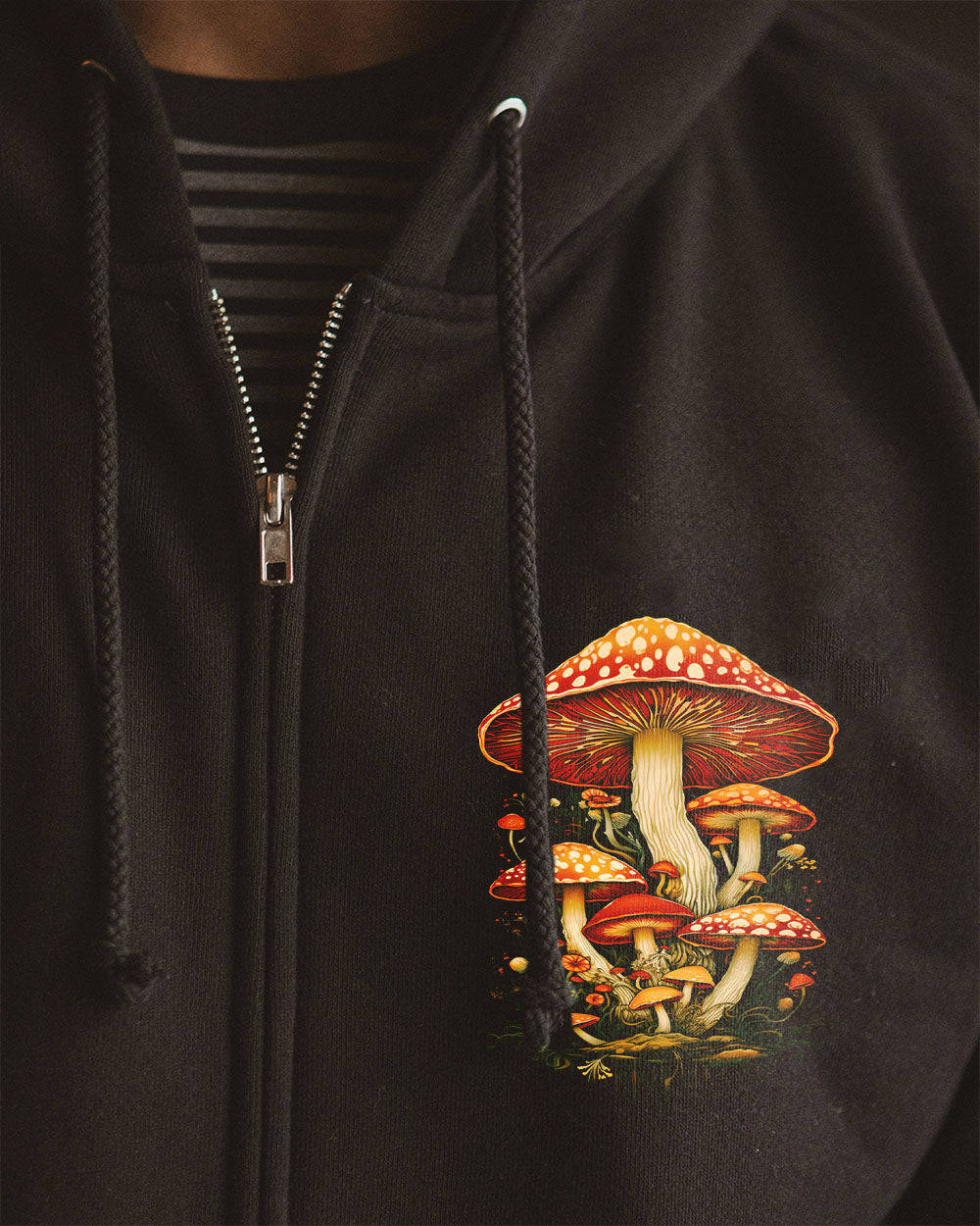 EAT MUSHROOMS SEE THE UNIVERSE ALL OVER PRINT - TY1004243