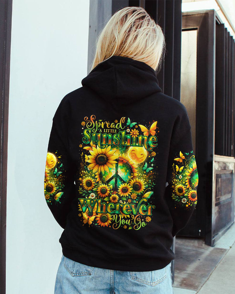 SPREAD A LITTLE SUNSHINE WHEREVER YOU GO ALL OVER PRINT - TY1005242