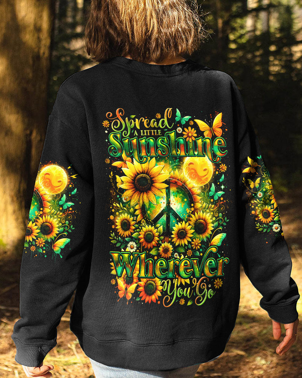 SPREAD A LITTLE SUNSHINE WHEREVER YOU GO ALL OVER PRINT - TY1005242
