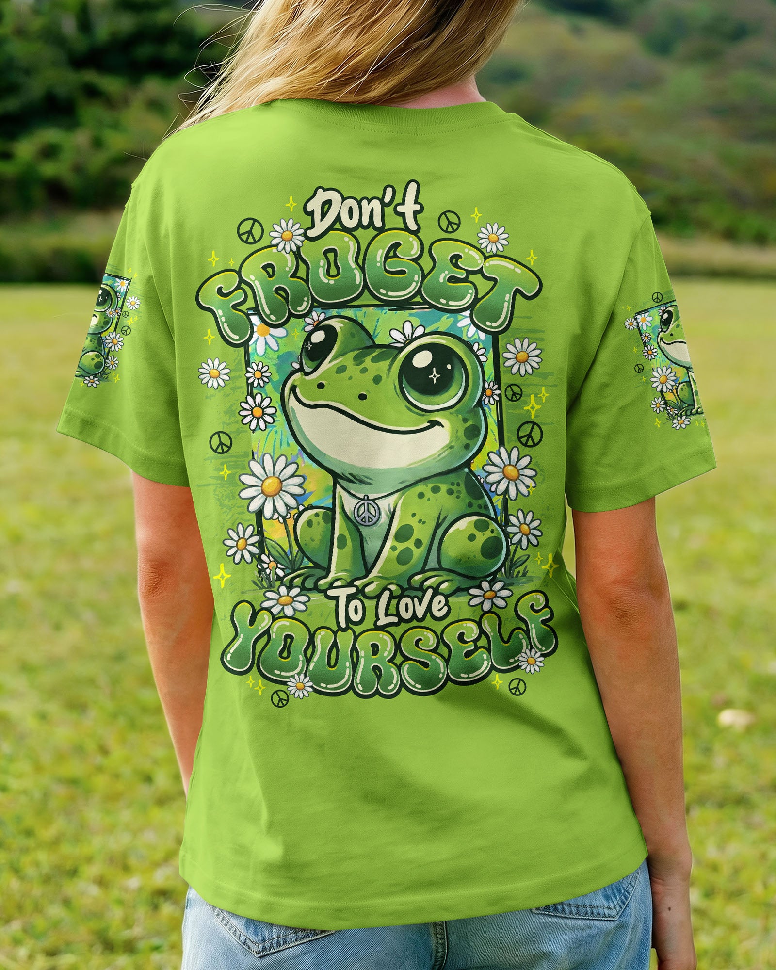 DON'T FROGET TO LOVE YOURSELF ALL OVER PRINT - TY1107261
