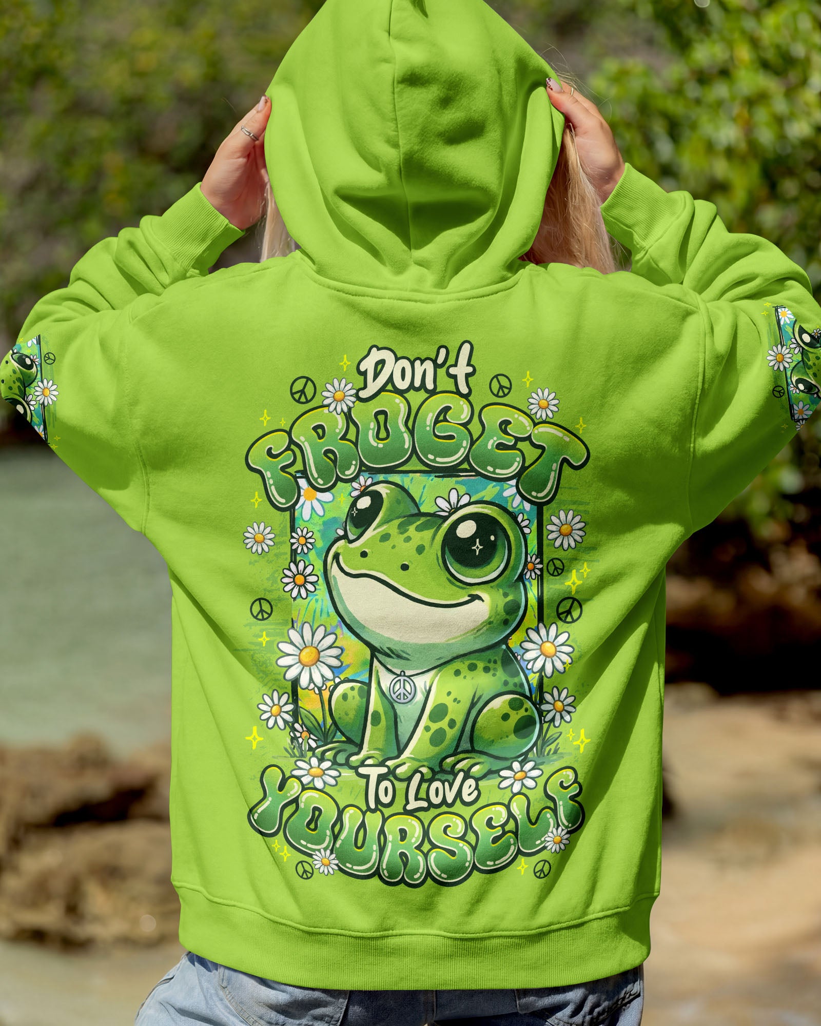 DON'T FROGET TO LOVE YOURSELF ALL OVER PRINT - TY1107261