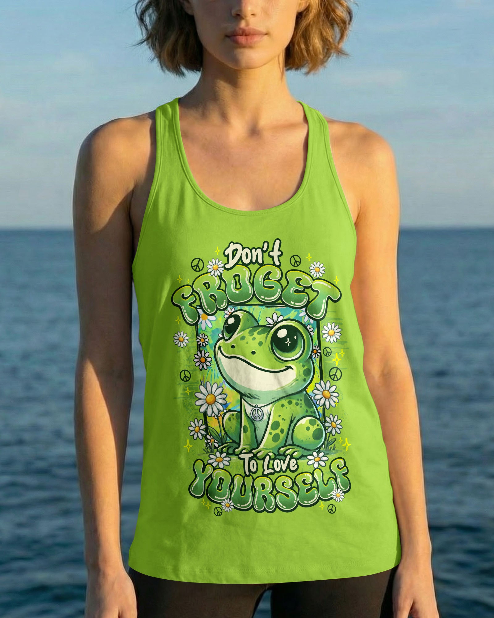 DON'T FROGET TO LOVE YOURSELF ALL OVER PRINT - TY1107261