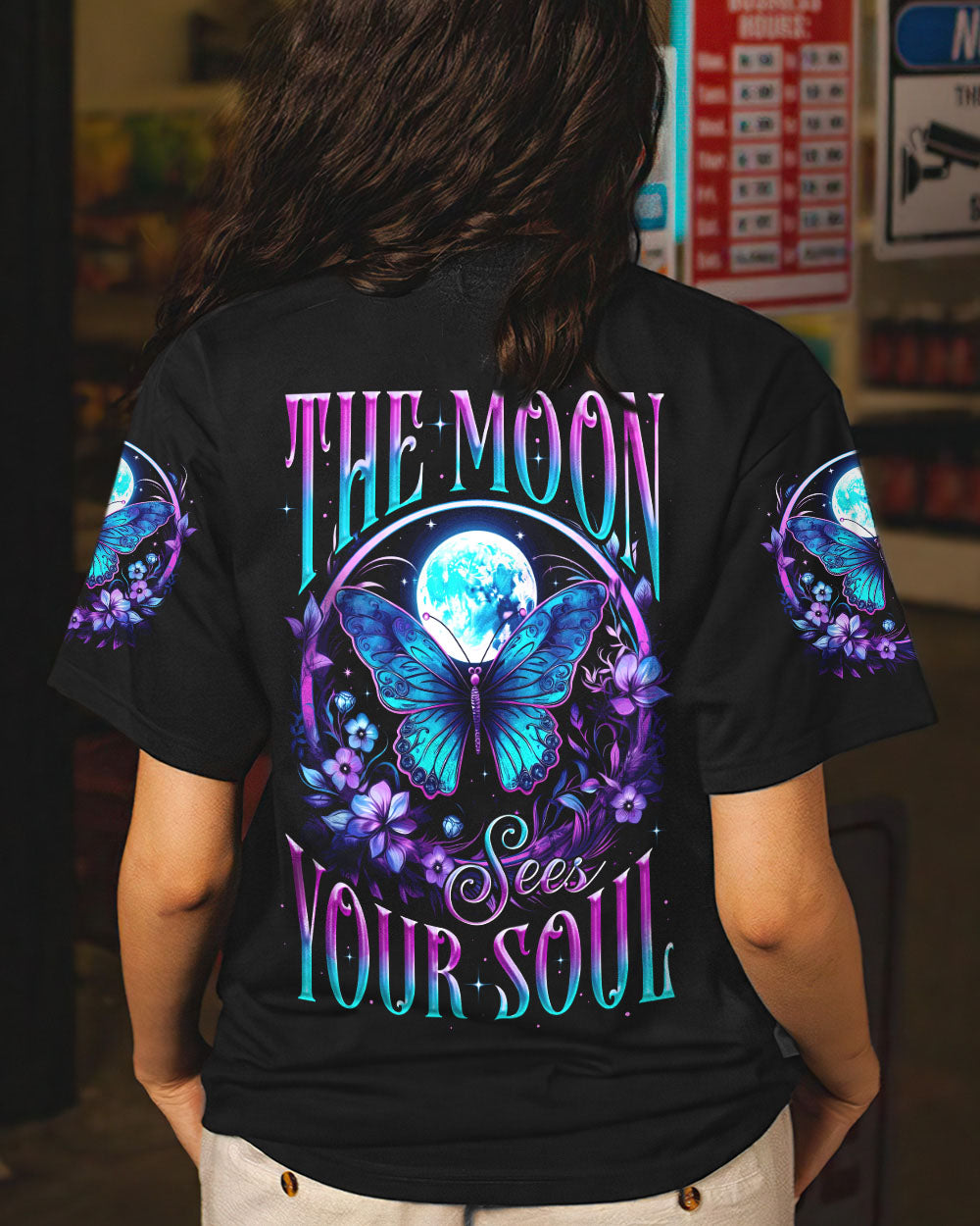 THE MOON SEES YOUR SOUL BUTTERFLY ALL OVER PRINT - TY1109233