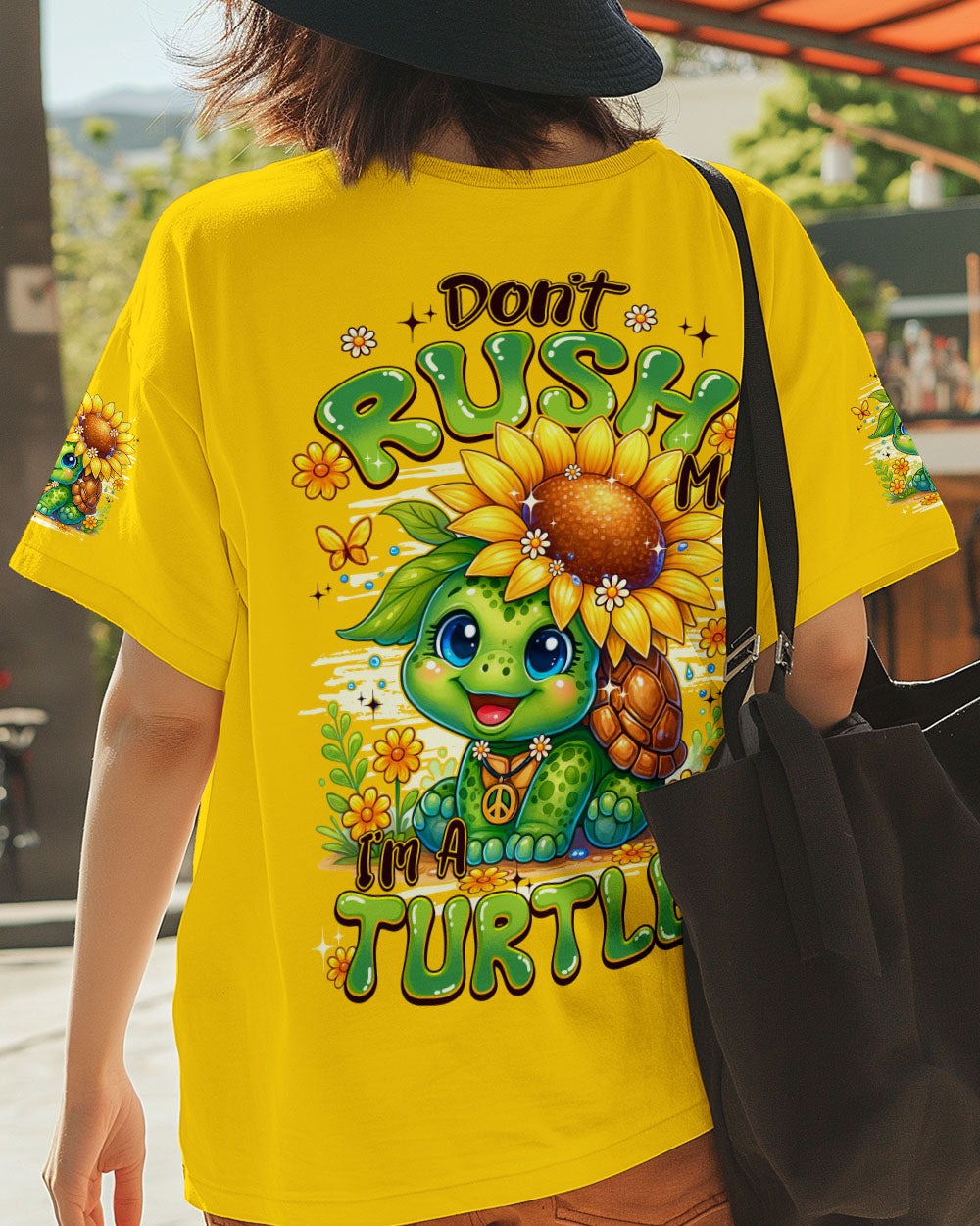 DON'T RUSH ME I'M A TURTLE ALL OVER PRINT - TY1109251