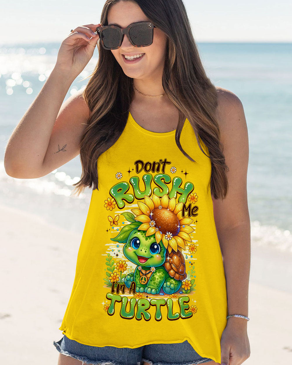 DON'T RUSH ME I'M A TURTLE ALL OVER PRINT - TY1109251