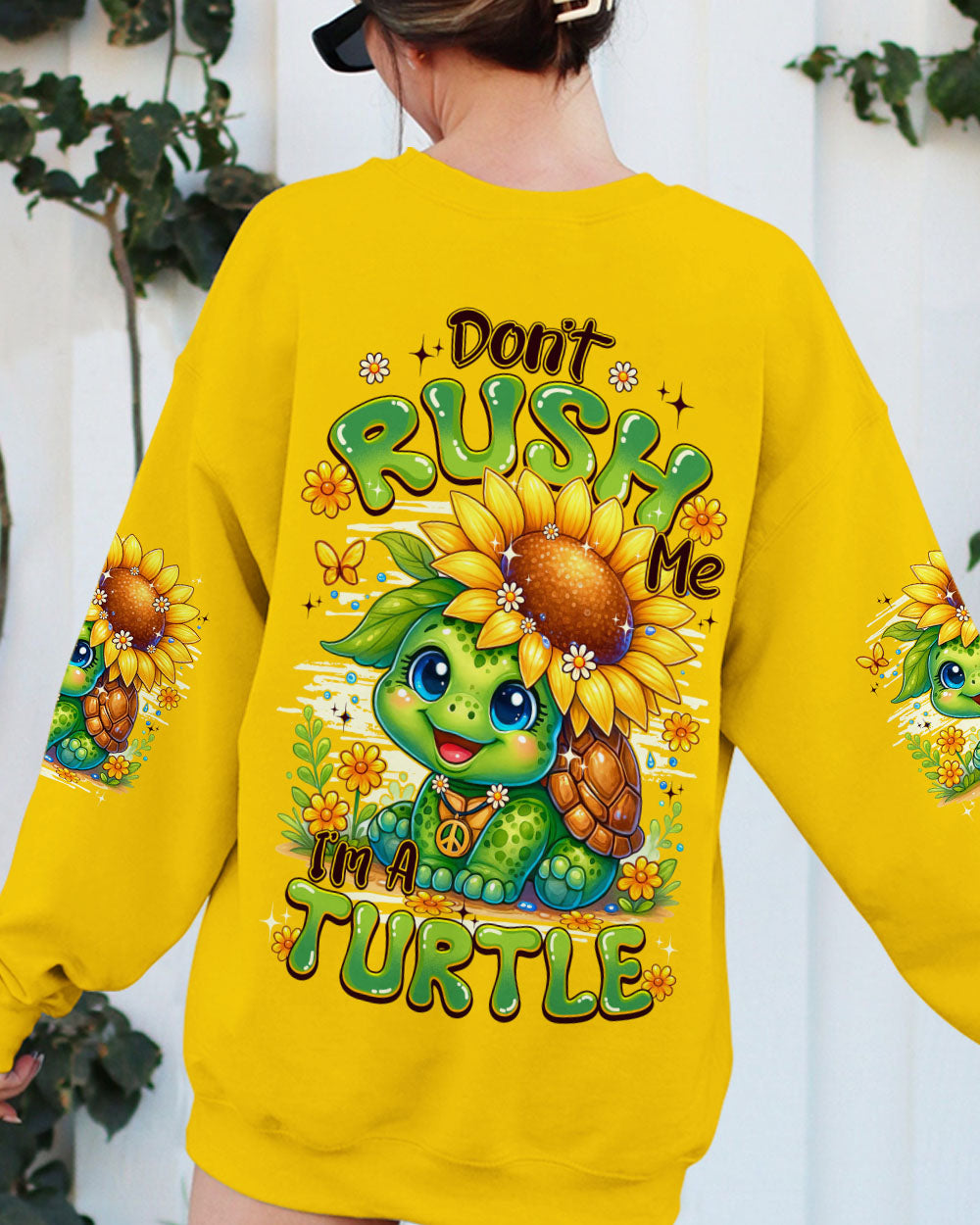 DON'T RUSH ME I'M A TURTLE ALL OVER PRINT - TY1109251