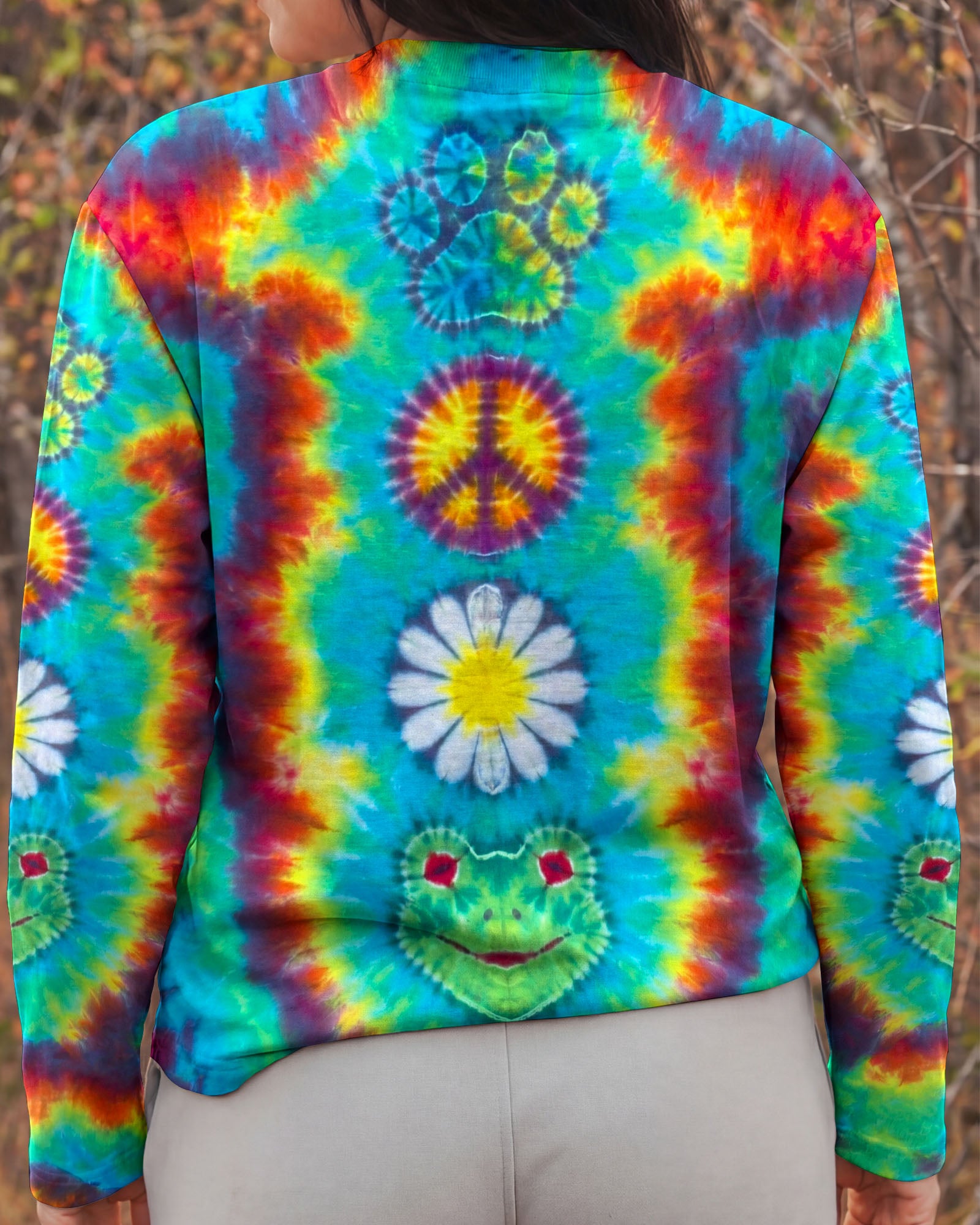 HIPPIE HARMONY COLORFUL ALL OVER PRINT - TY1205261