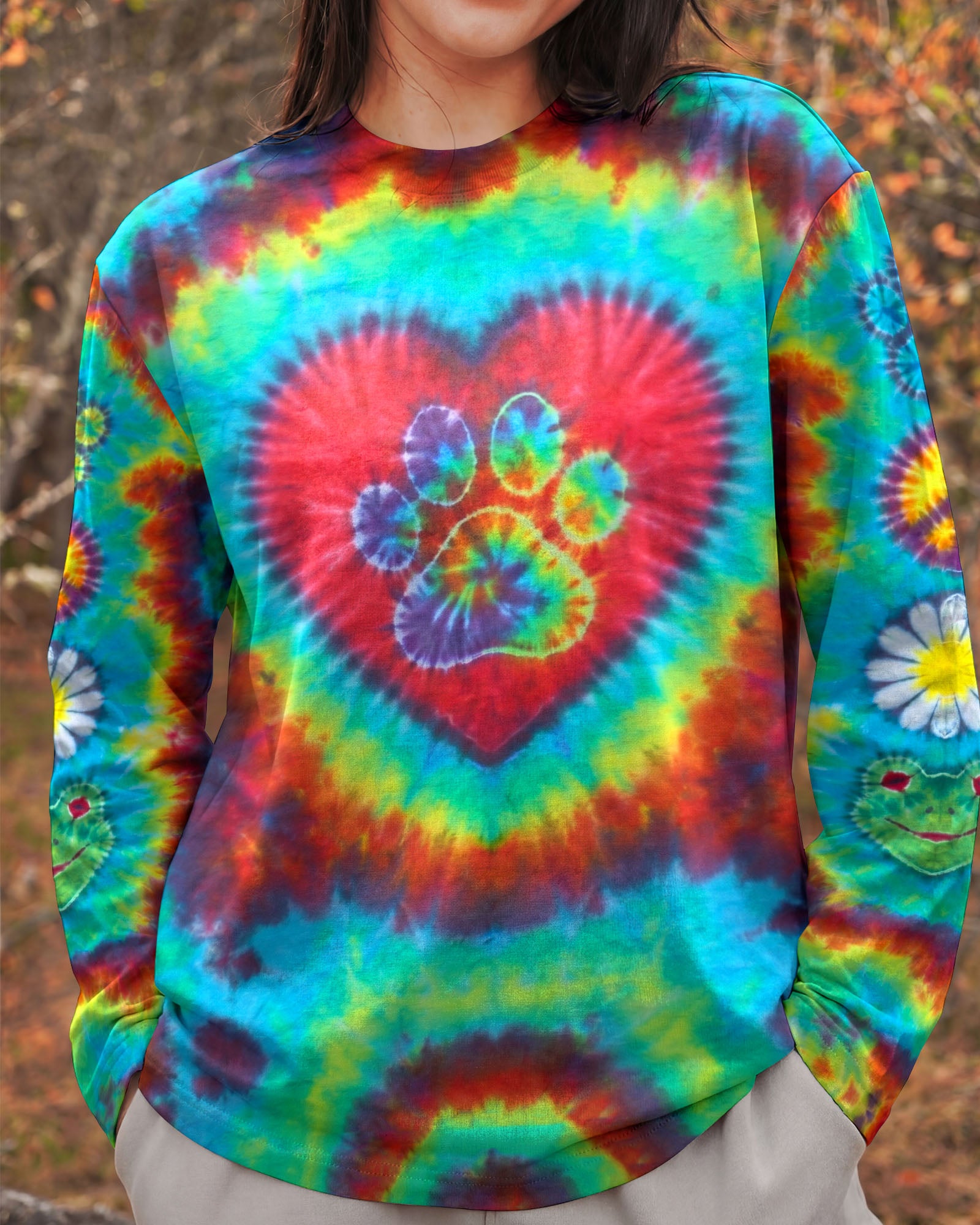 HIPPIE HARMONY COLORFUL ALL OVER PRINT - TY1205261