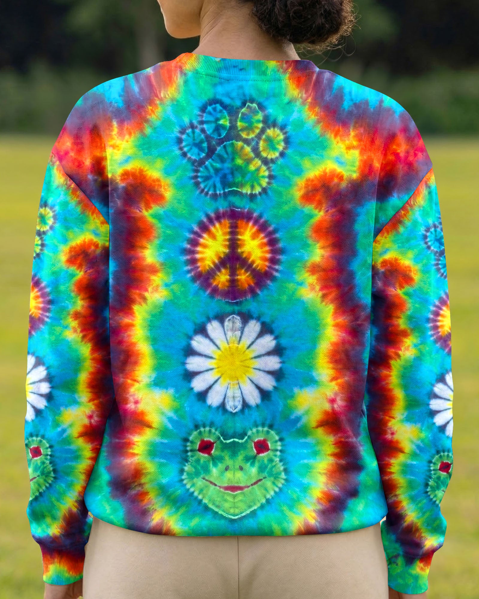 HIPPIE HARMONY COLORFUL ALL OVER PRINT - TY1205261