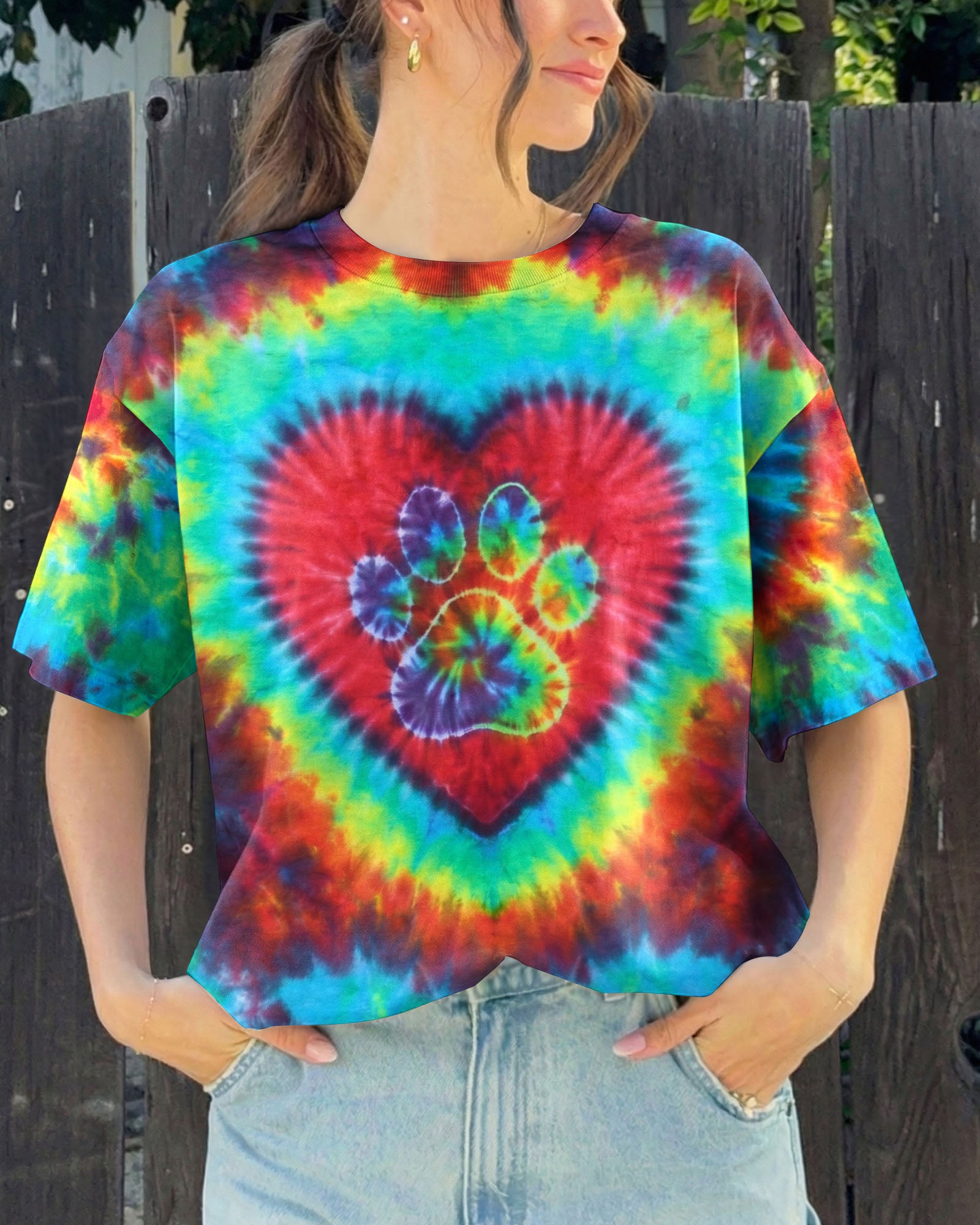 HIPPIE HARMONY COLORFUL ALL OVER PRINT - TY1205261