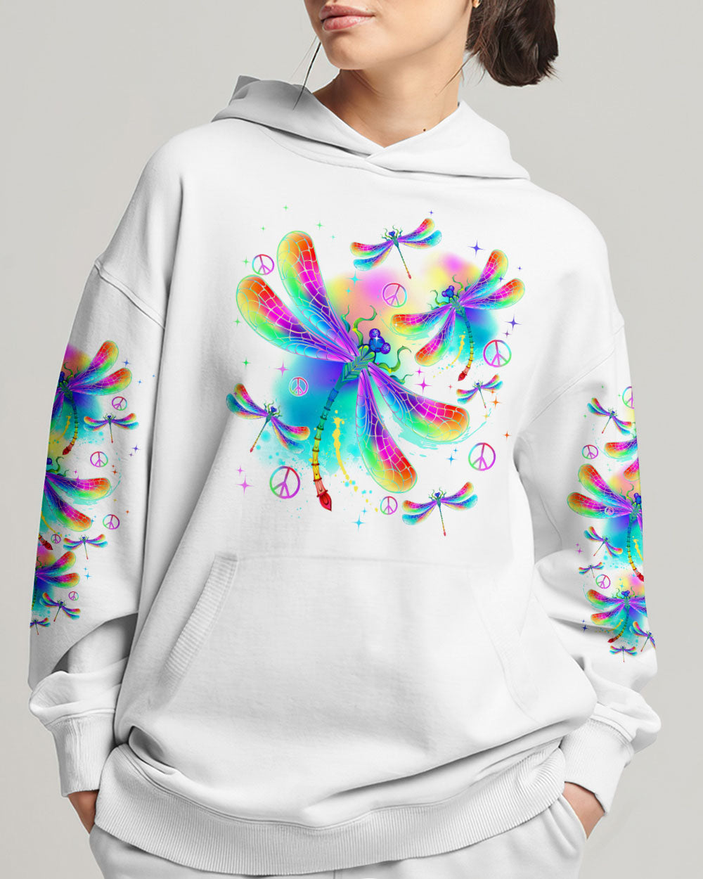 JUST BREATHE DRAGONFLY ALL OVER PRINT - TY1304242