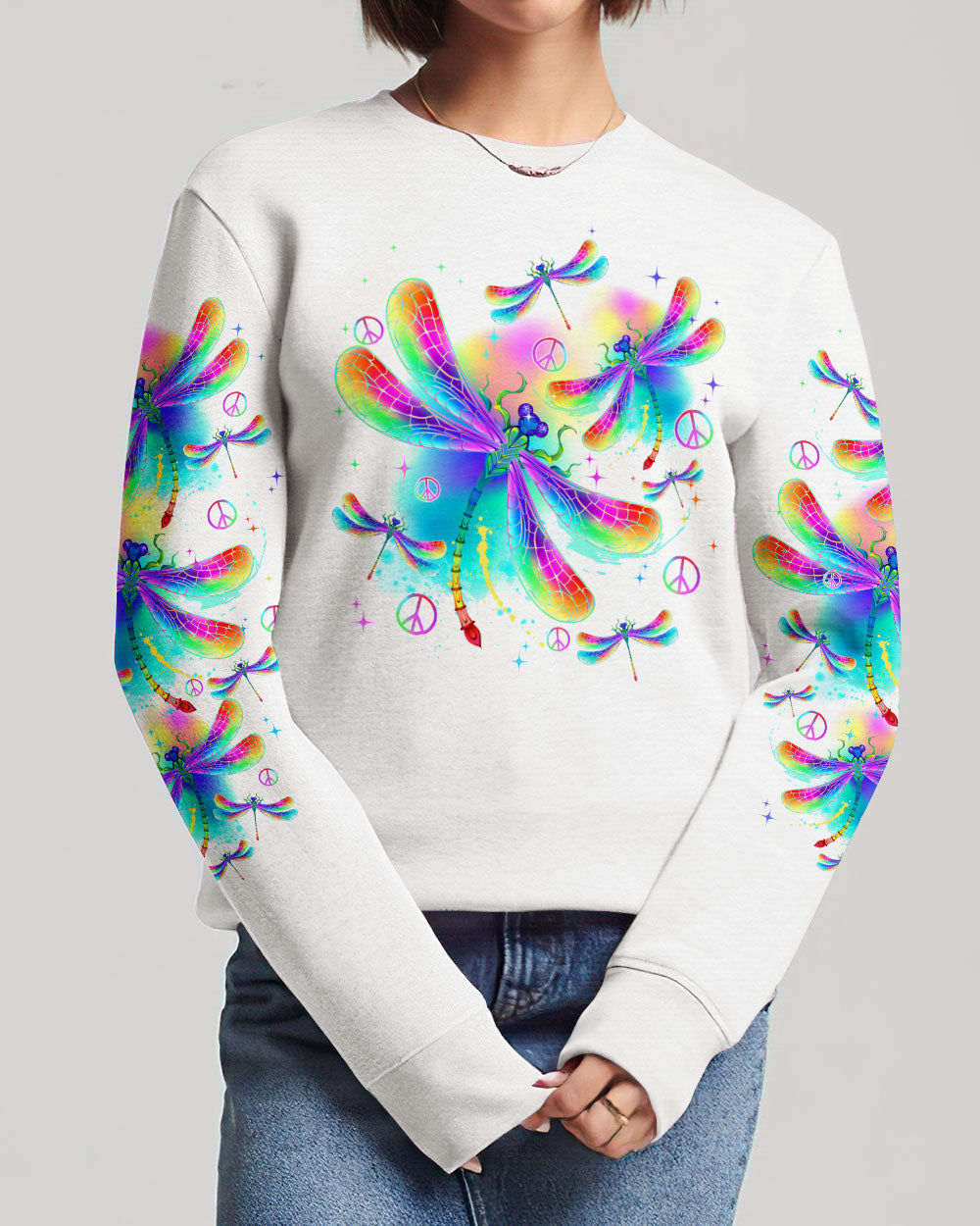 JUST BREATHE DRAGONFLY ALL OVER PRINT - TY1304242