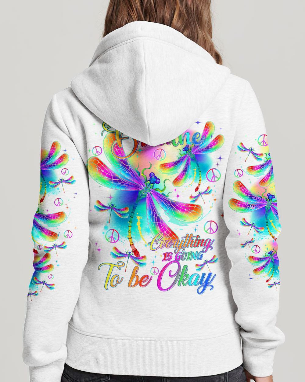JUST BREATHE DRAGONFLY ALL OVER PRINT - TY1304242
