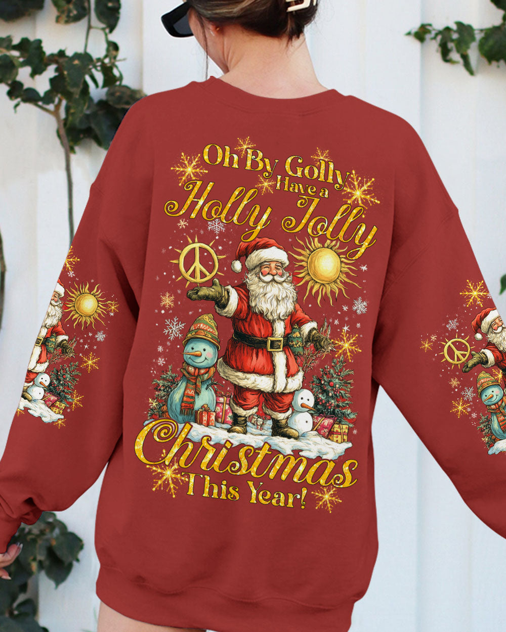 OH BY GOLLY CHRISTMAS ALL OVER PRINT - TY1311241