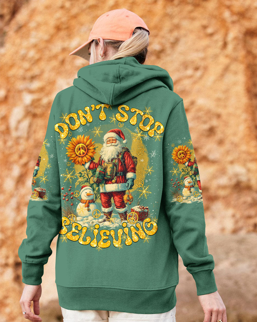 DON'T STOP BELIEVING CHRISTMAS ALL OVER PRINT - TY1311242