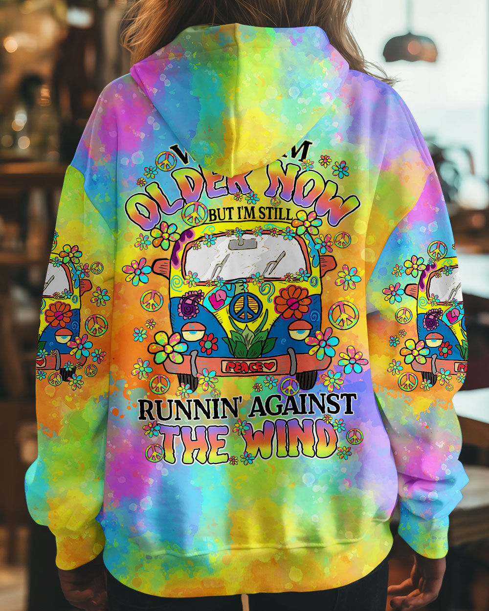 RUNNING AGAINST THE WIND TIE DYE ALL OVER PRINT - TY1408242