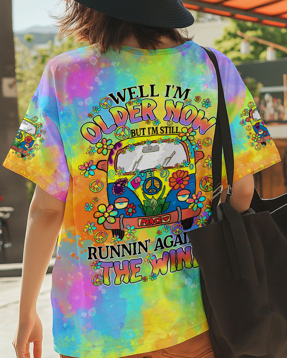 RUNNING AGAINST THE WIND TIE DYE ALL OVER PRINT - TY1408242