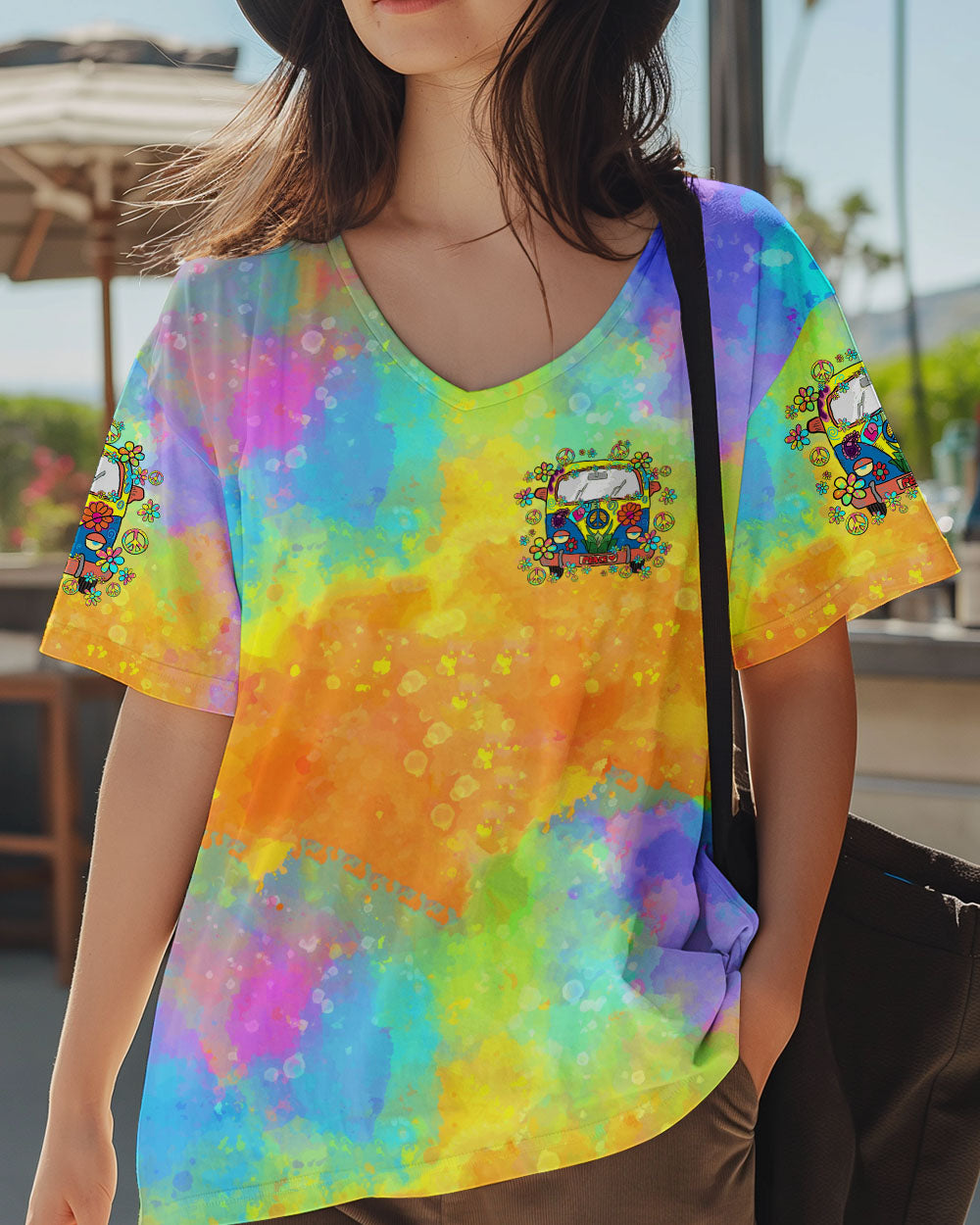 RUNNING AGAINST THE WIND TIE DYE ALL OVER PRINT - TY1408242