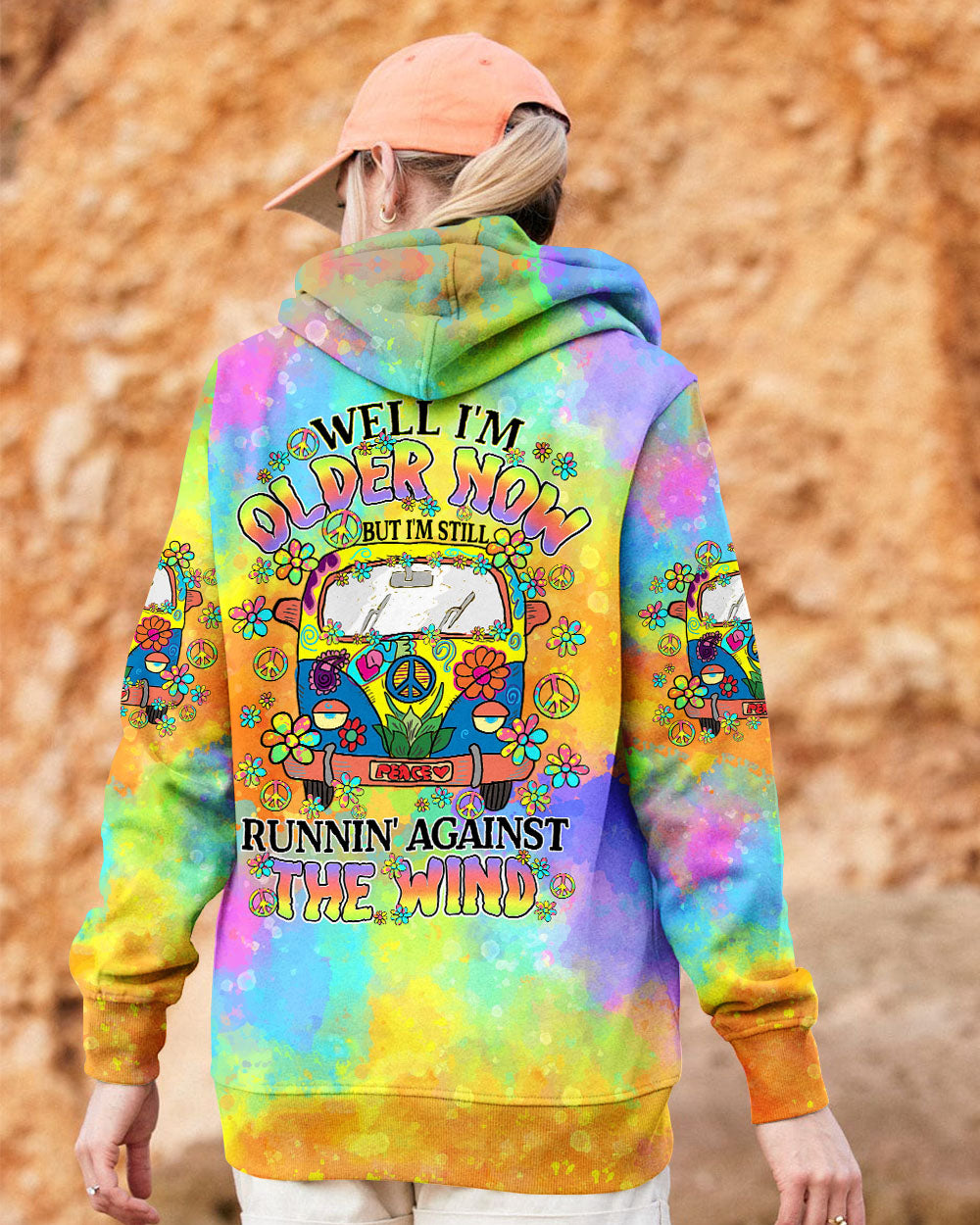 RUNNING AGAINST THE WIND TIE DYE ALL OVER PRINT - TY1408242