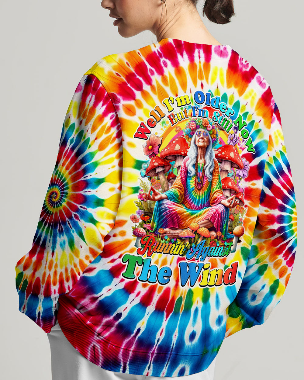 RUNNING AGAINST THE WIND TIE DYE ALL OVER PRINT - TY1410233