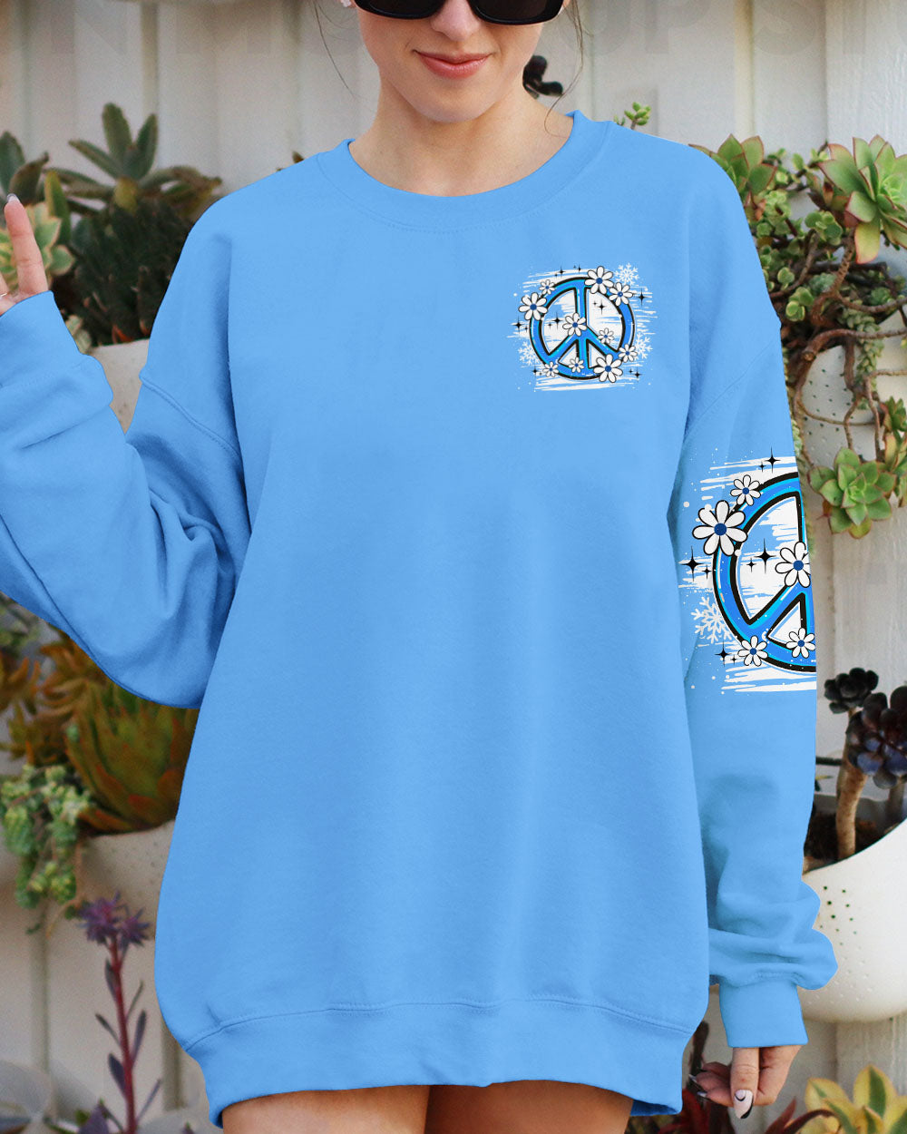 I'M NOT SHORT PENGUIN HIPPIE ALL OVER PRINT - TY1508251