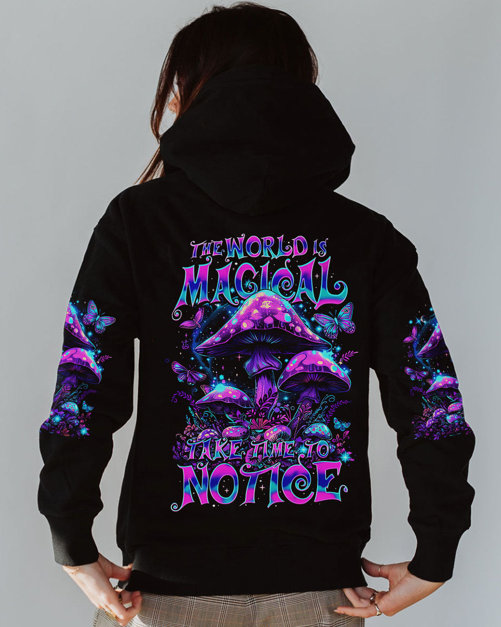 THE WORLD IS MAGICAL MUSHROOM ALL OVER PRINT - TY1603242