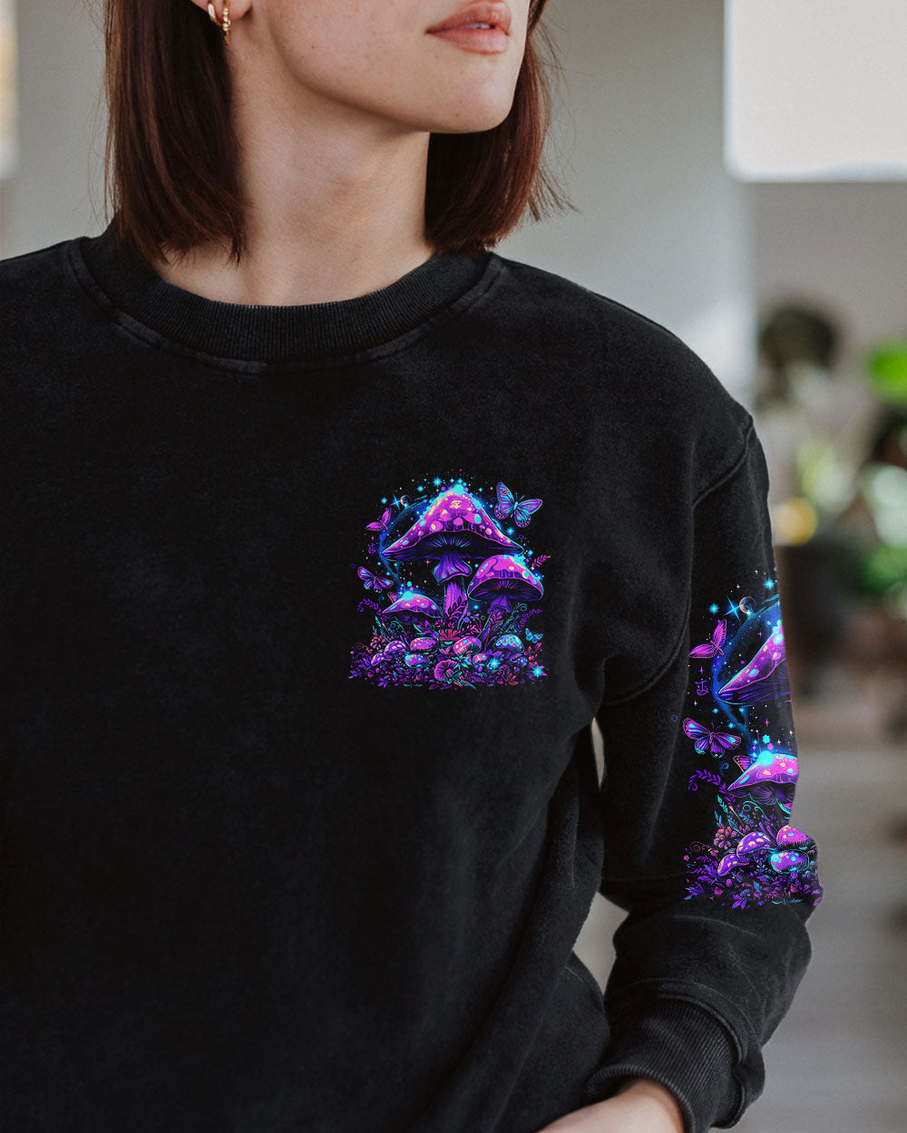 THE WORLD IS MAGICAL MUSHROOM ALL OVER PRINT - TY1603242