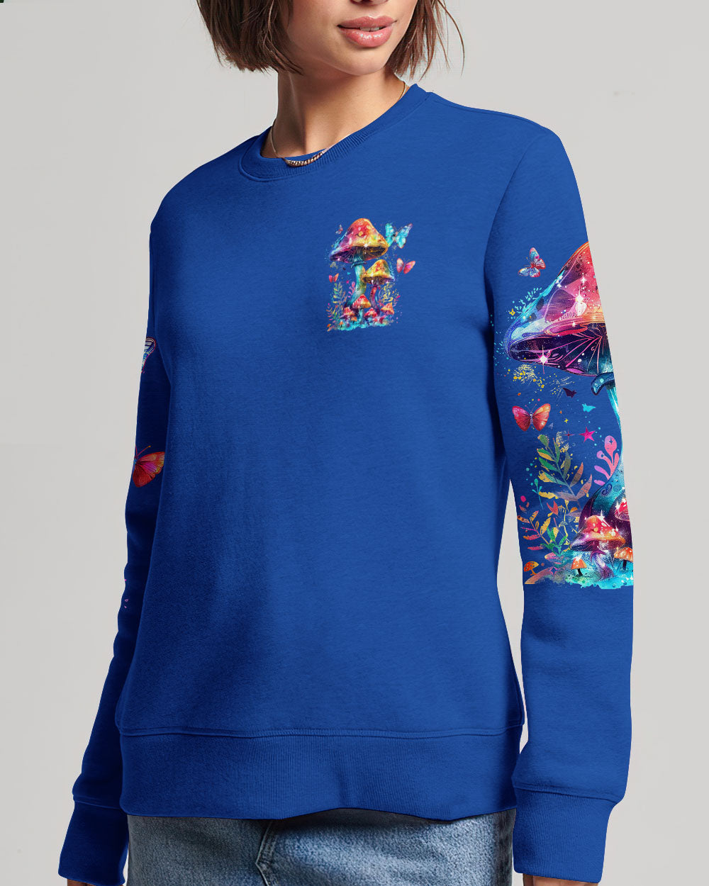 BE AMAZED AT THE WORLD AROUND YOU MUSHROOM ALL OVER PRINT - TY1603243