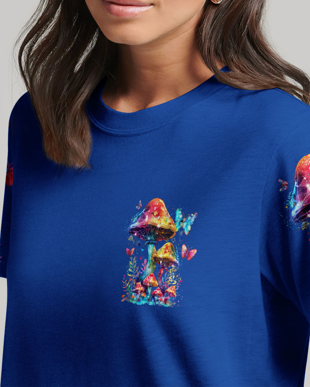 BE AMAZED AT THE WORLD AROUND YOU MUSHROOM ALL OVER PRINT - TY1603243