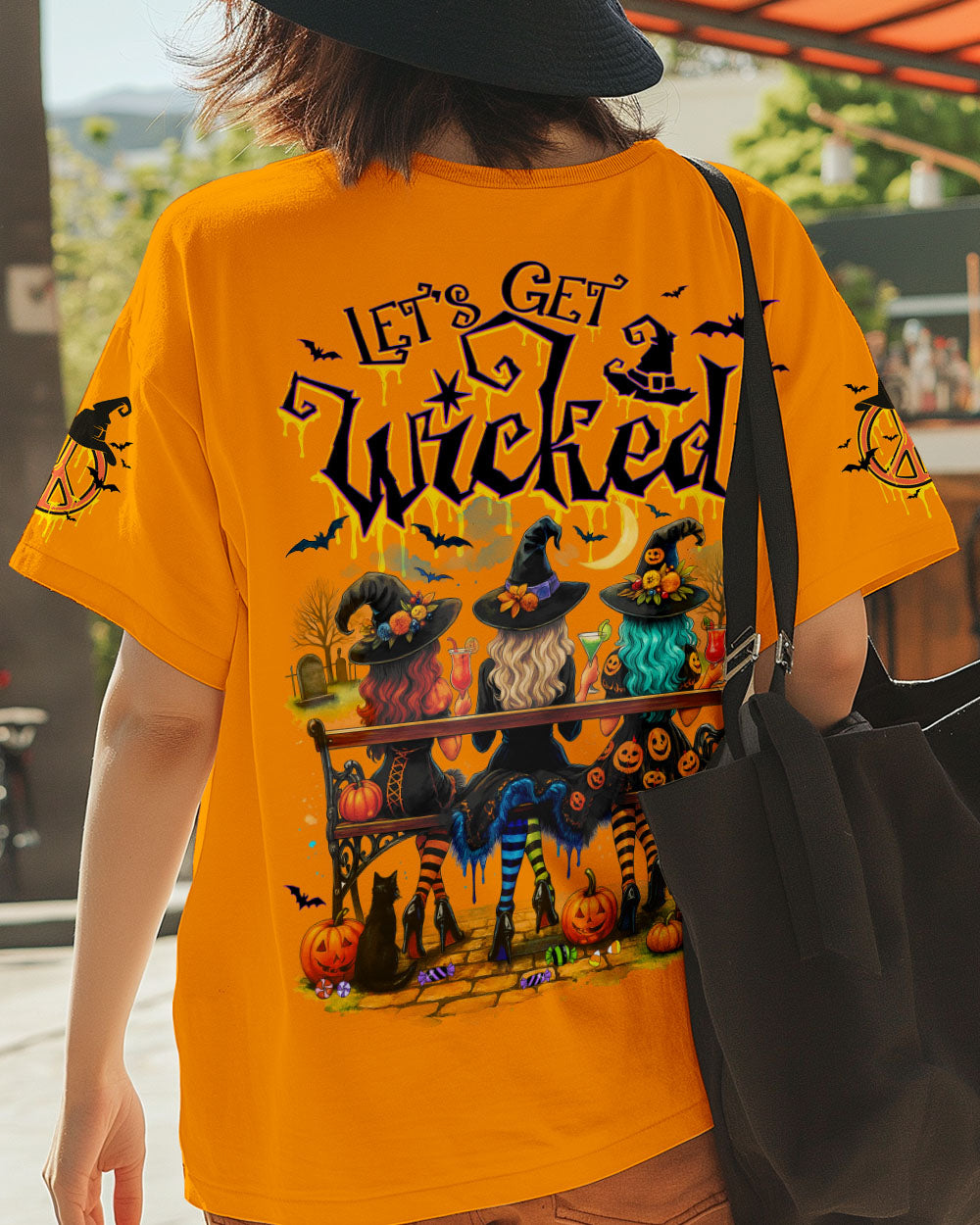 LET'S GET WICKED HALLOWEEN ALL OVER PRINT - TY1707251