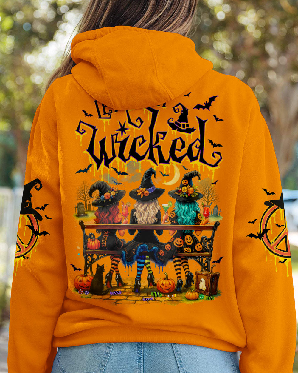 LET'S GET WICKED HALLOWEEN ALL OVER PRINT - TY1707251