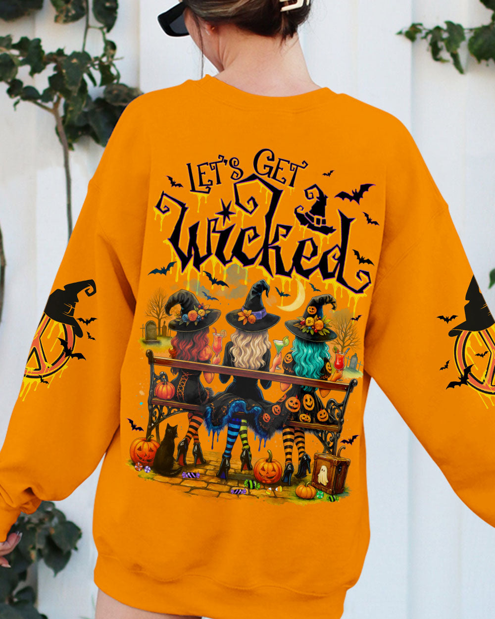 LET'S GET WICKED HALLOWEEN ALL OVER PRINT - TY1707251