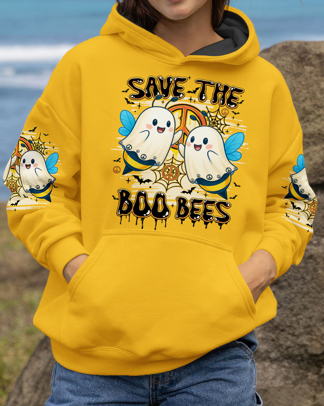 SAVE THE BOO BEES HALLOWEEN ALL OVER PRINT - TY1807251