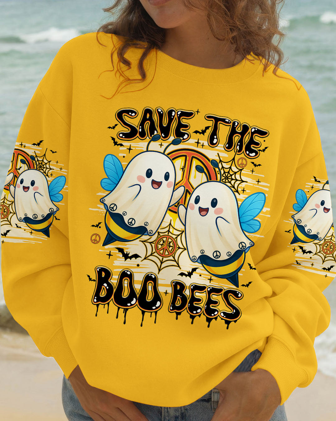 SAVE THE BOO BEES HALLOWEEN ALL OVER PRINT - TY1807251